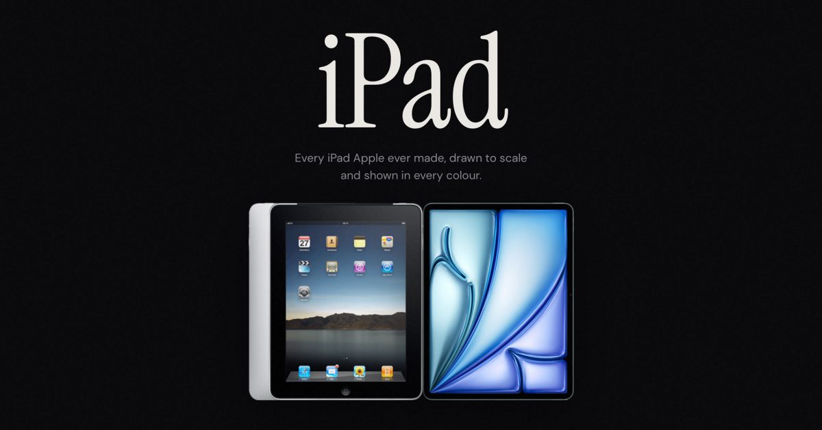 Timeline Interaktif Seluruh iPad dari 2010 hingga Sekarang Bisa Diakses Publik