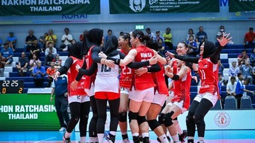 Jadwal Siaran Langsung Indonesia vs Filipina di AVC Girls U-18 2026, Laga Penentu Perempat Final
