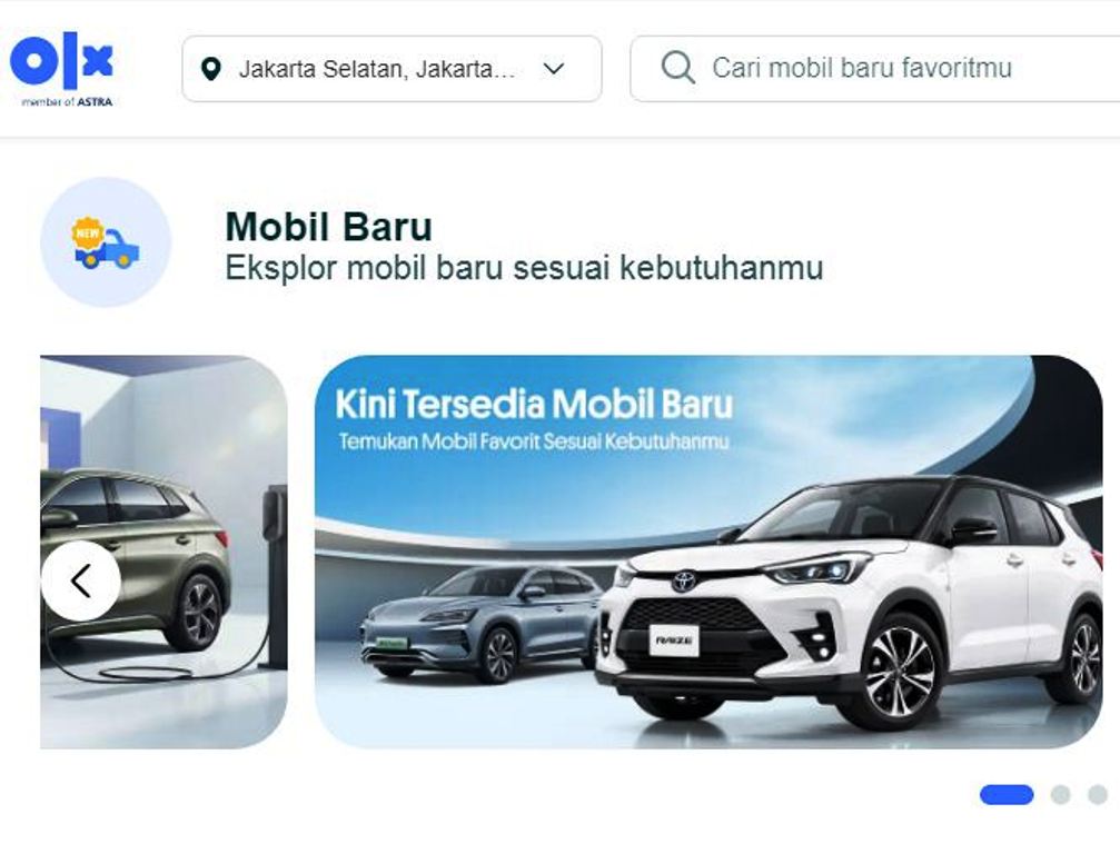 OLX Luncurkan Sub Kategori Mobil Baru, Antisipasi Perilaku Konsumen yang Makin Fleksibel