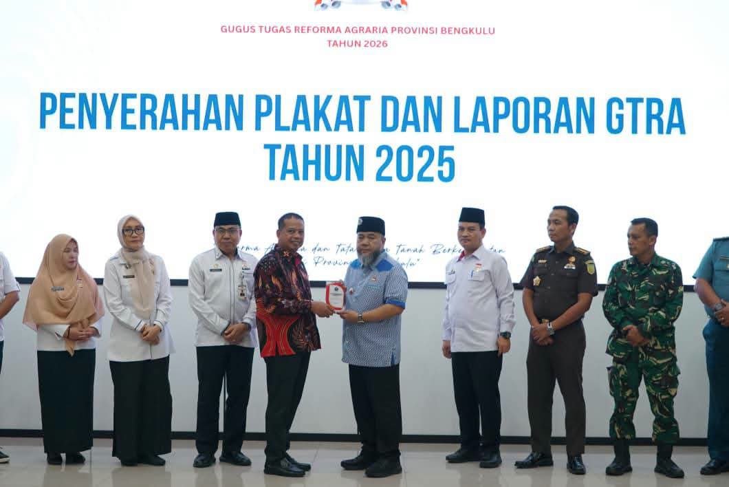 Gubernur Bengkulu Helmi Hasan Instruksikan Sosialisasi Massif Aturan Baru Reforma Agraria: Tanah HPL Diberi Hak Pakai 10 Tahun