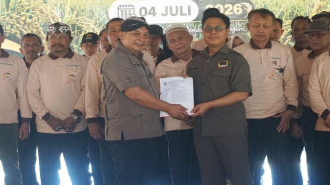 Wakil Bupati Gunungkidul Joko Parwoto Dilantik Jadi Ketua Tani Merdeka, Canangkan Lima Gerakan Strategis untuk Petani