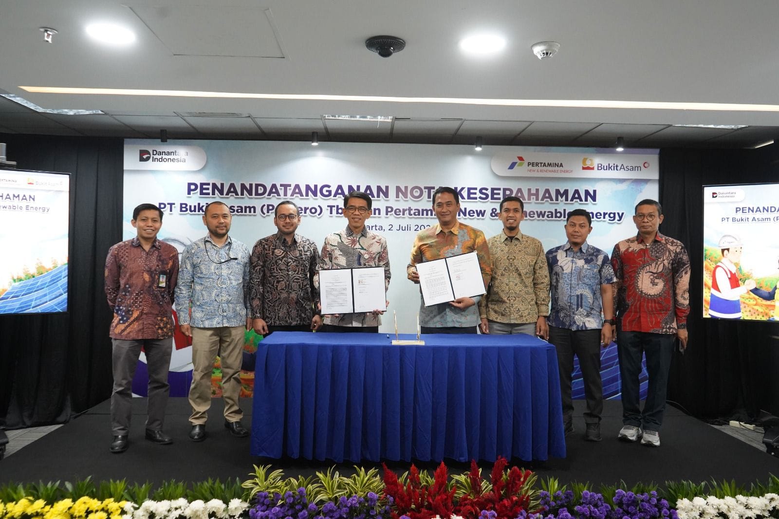 Pertamina NRE Ubah Lahan Bekas Tambang PT Bukit Asam Jadi Pembangkit Surya 100 GW