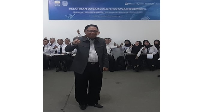 120 CPNS Merangin Dibekali Wawasan Kebangsaan, Doktor Syahran Ingatkan Tugas ASN Jaga NKRI