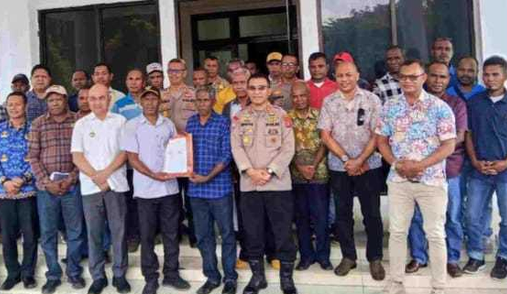 Konflik Dua Desa di Kepulauan Aru Berakhir Damai, Baku Bayar Gong Jadi Simbol Perdamaian Salarem dan Kalar-Kalar