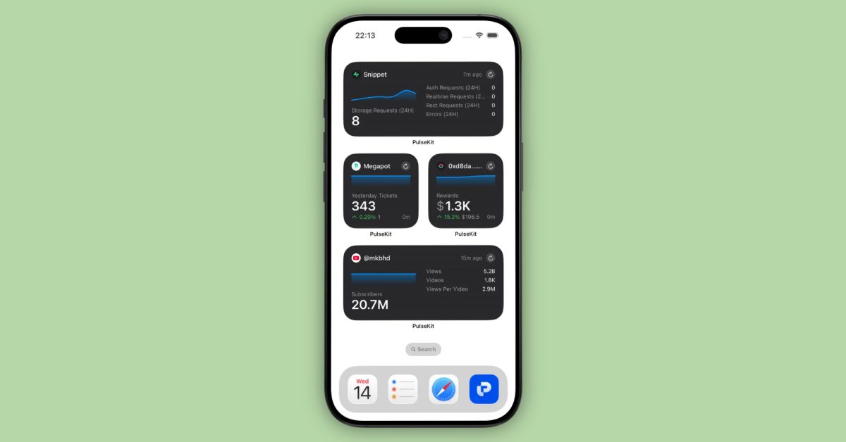 PulseKit, Aplikasi iPhone untuk Pantau 30 Platform Analytics Tanpa Coding