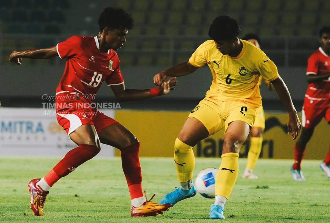 Gol Menit Akhir Malaysia Gagalkan Kemenangan Perdana David Nascimento, Timnas U-17 Imbang 1-1