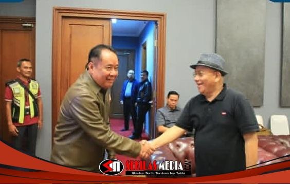 Wagub Sumsel Cik Ujang Lepas Kepulangan Kepala Staf Kepresidenan RI di Bandara SMB II Usai Tinjau Langsung Proyek Gas Muara Enim