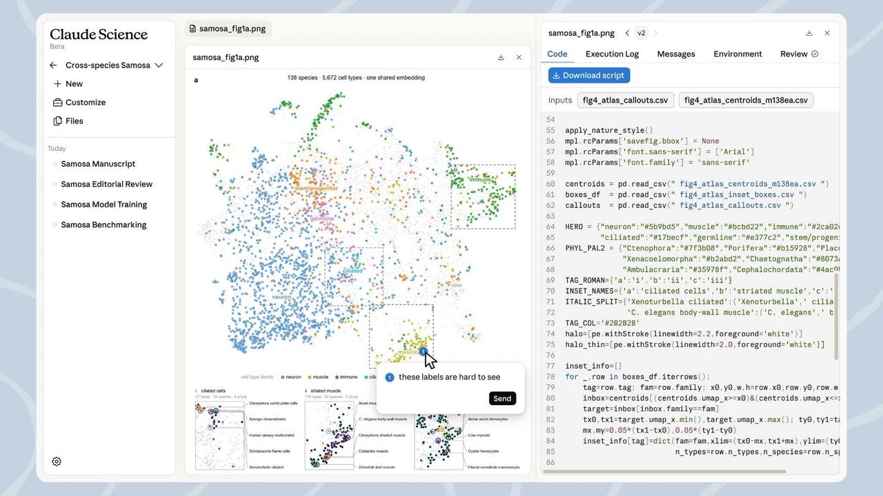 Anthropic Rilis Claude Science: AI Workbench untuk Ilmuwan yang Bisa Berjalan di Infrastruktur Lab Sendiri