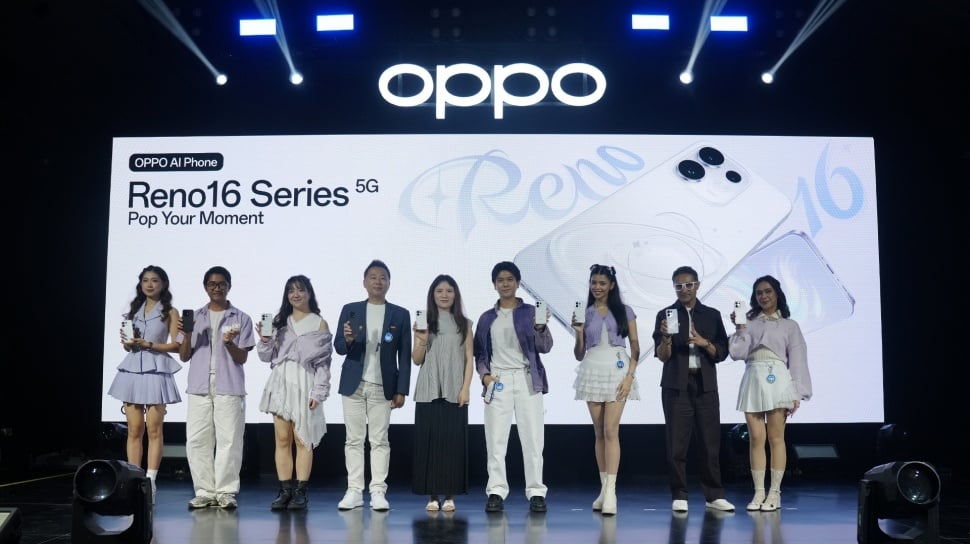 Oppo Reno16 Series Resmi di Indonesia Juli 2026, Harga Mulai Rp7 Jutaan dengan Kamera Flagship dan AI