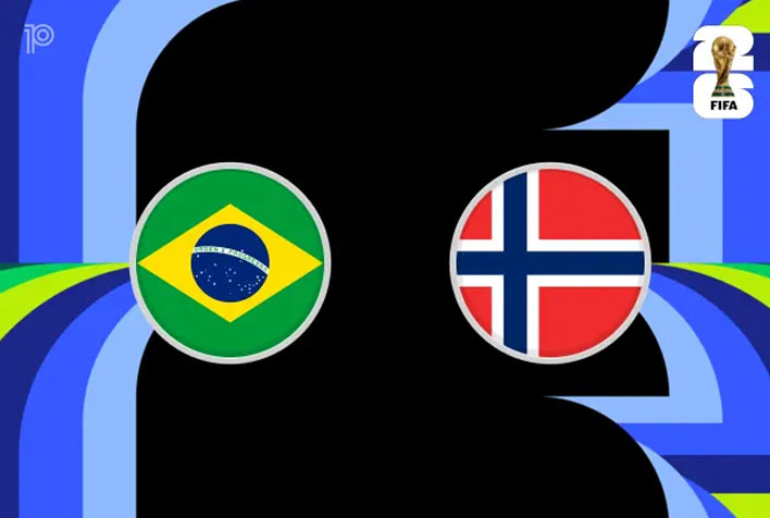 Brasil vs Norwegia di Babak 16 Besar Piala Dunia 2026: Rekor Buruk Samba, Ancaman Haaland