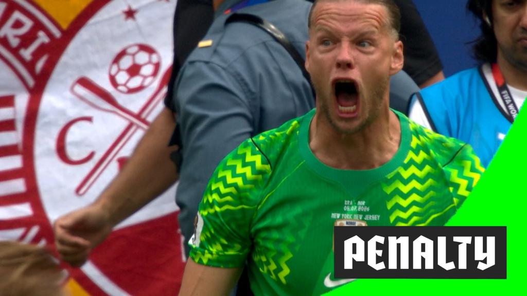 Penalti Bruno Guimaraes Gagal, Orjan Nyland Jadi Pahlawan Brasil vs Norwegia di 16 Besar Copa America