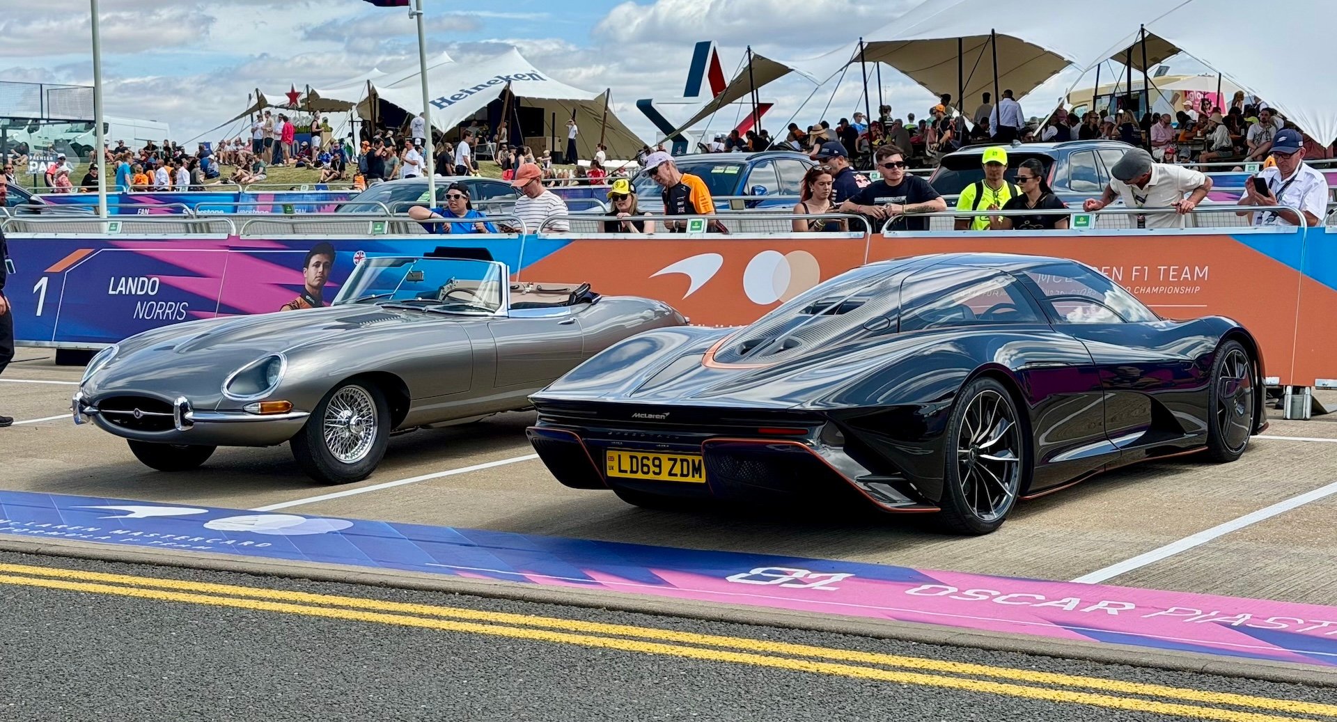 Parkir F1 di Silverstone: Dari McLaren Speedtail Rp 60 M hingga Sepeda Balap Valtteri Bottas