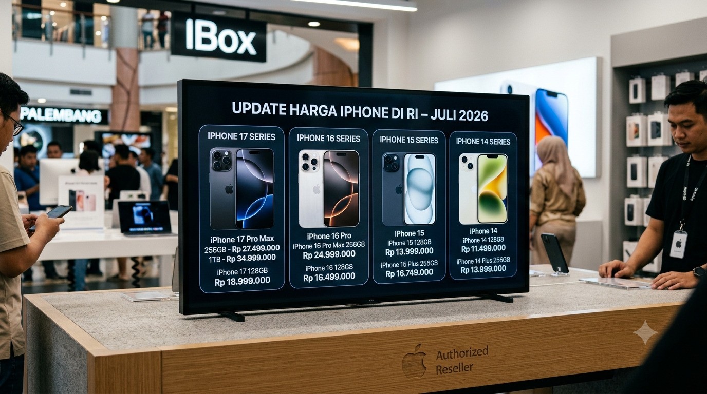 Harga iPhone 17 hingga iPhone 14 di Indonesia per Juli 2026: Semua Seri Naik Kecuali iPhone 16e