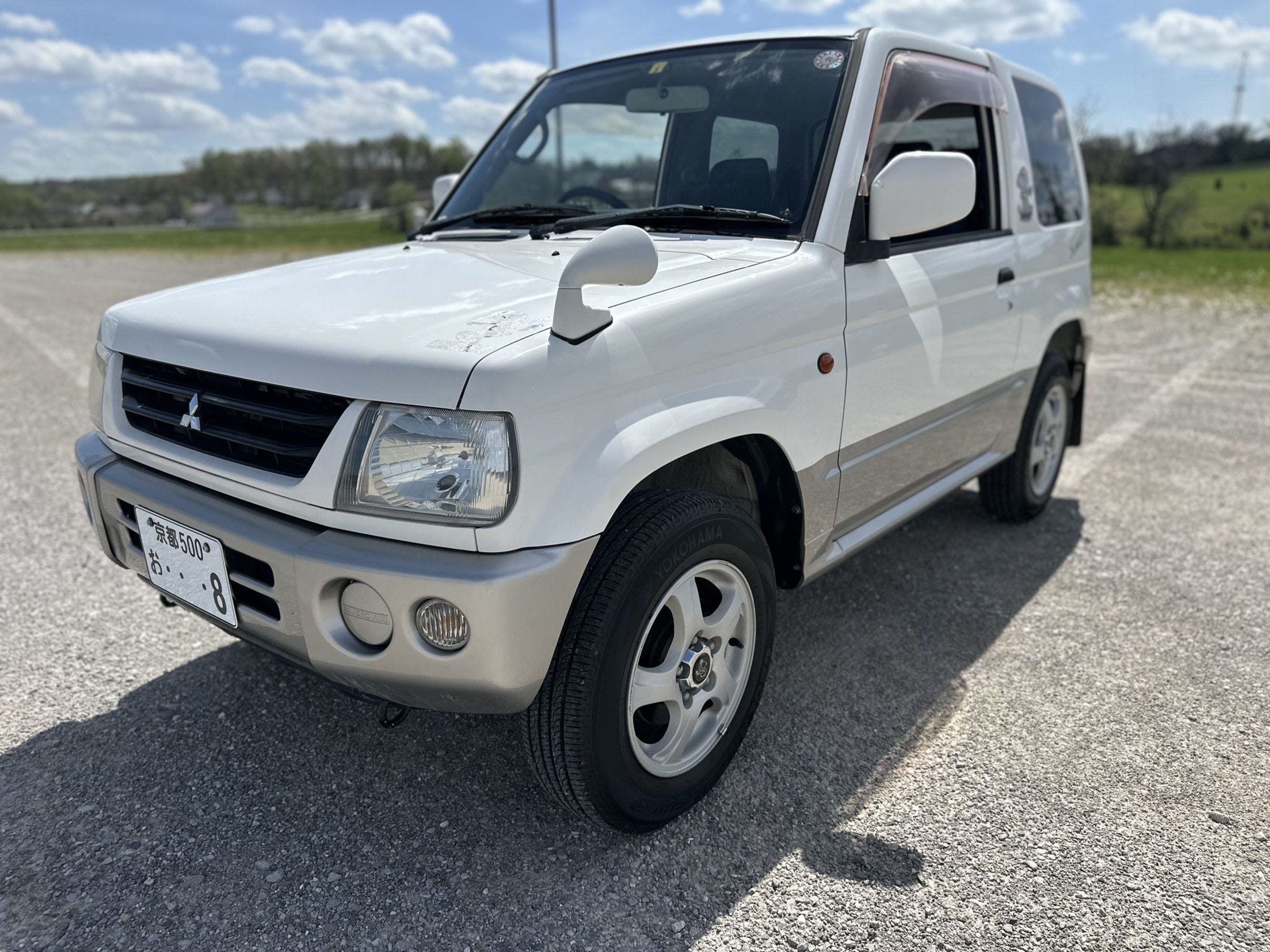 Mitsubishi Pajero Mini Edisi Snoopy dari Jepang Dilelang, Kilometer Baru 35.000 Mil