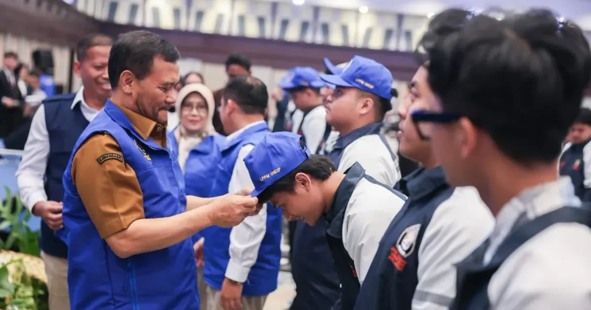Gubernur Jateng Ahmad Luthfi Terjunkan 4.620 Mahasiswa KKN Undip ke 10 Kabupaten untuk Perkuat Program Kecamatan Berdaya