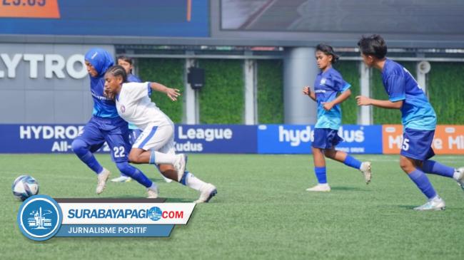 Gol Bola Mati di Menit 48 Bawa Arema FC Women Kalahkan Akademi Persib di HYDROPLUS All-Stars