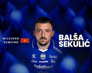 Persib Bandung Resmi Rekrut Balsa Sekulic, Penyerang Montenegro Berpostur 1,88 Meter dengan 71 Gol Sepanjang Karier