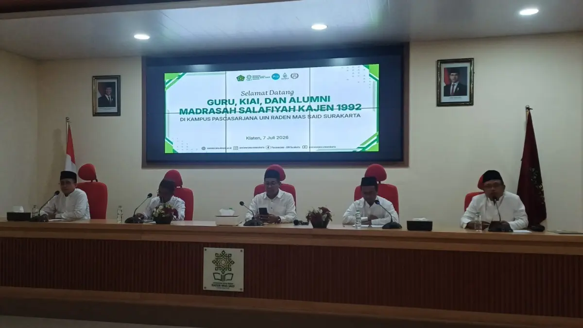 Alumni Salafiyah Kajen 1992 Gelar Silaturahmi di UIN RMS Surakarta, Prof Islah Gusmian Tawarkan Beasiswa untuk Santri