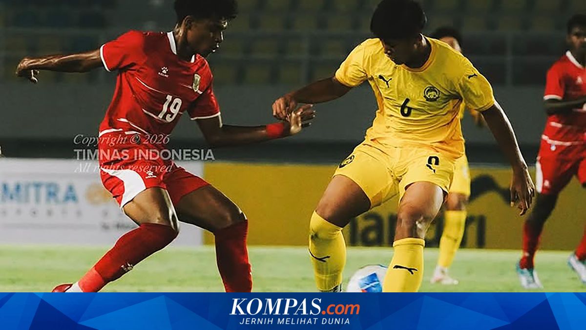 Timnas U17 Indonesia Hajar Malaysia 3-0 di Babak Pertama Uji Coba Garuda Championship Series