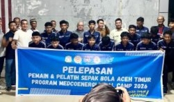 15 Pemain Muda Aceh Timur Berangkat ke PSS Sleman untuk Pelatihan Intensif Tiga Pekan