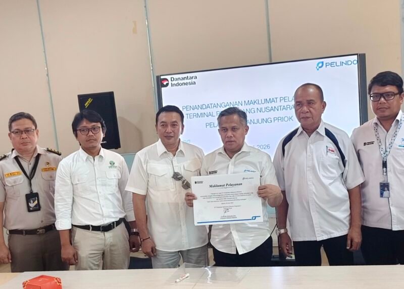 Pelindo Regional 2 Tanjung Priok Teken Maklumat Pelayanan, Targetkan Kepuasan Penumpang di Terminal Nusantarapura