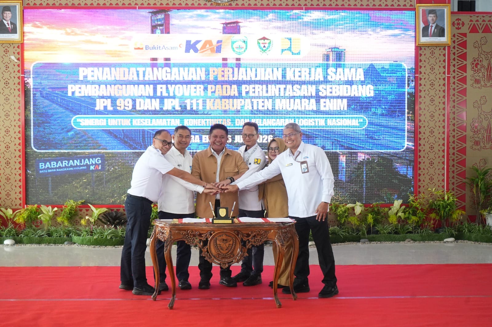 PTBA Bangun Dua Flyover di Muara Enim, Targetkan Perlintasan Kereta Api Lebih Aman