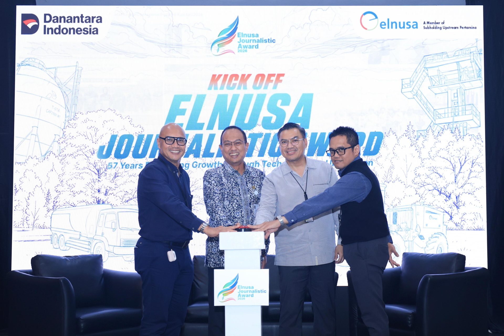 Usia 57 Tahun, Elnusa Kembali Gelar Jurnalistik Award untuk Jurnalis Energi
