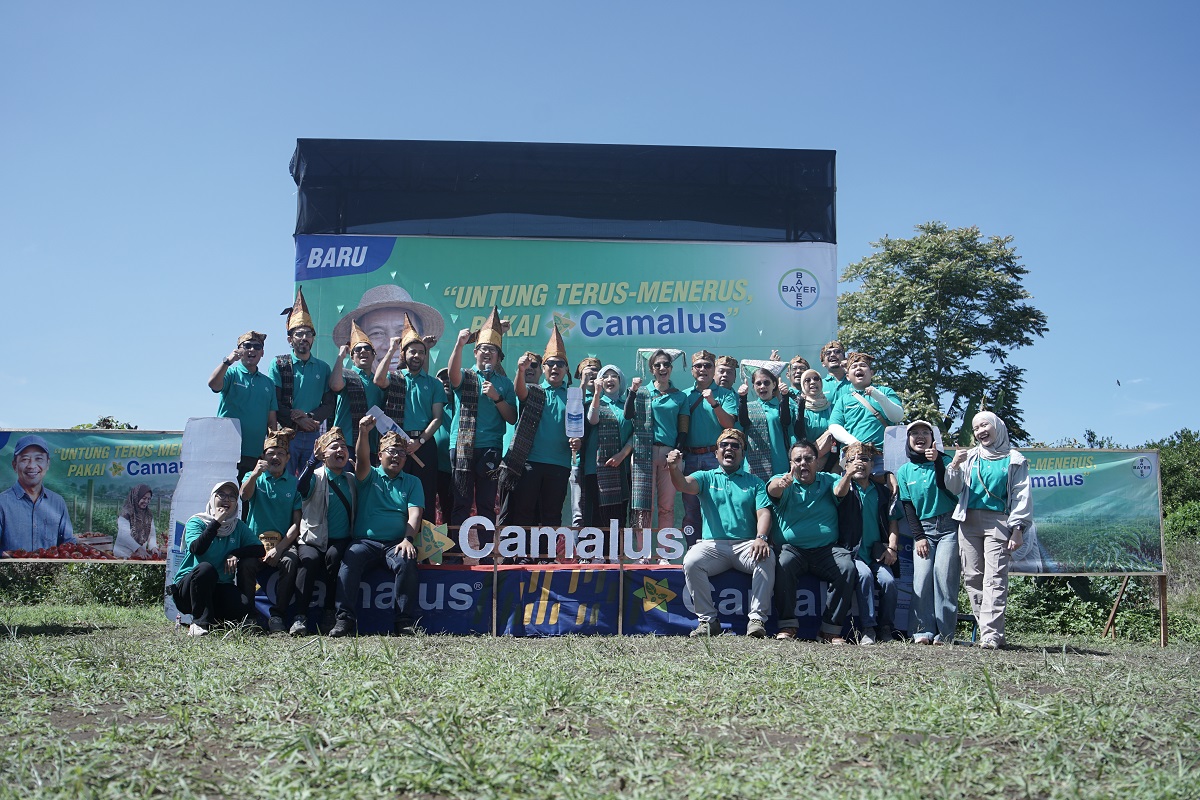 Bayer Luncurkan Camalus di Klaten, Insektisida Ganda yang Bisa Kendalikan Hama Pengunyah dan Pengisap Sekaligus
