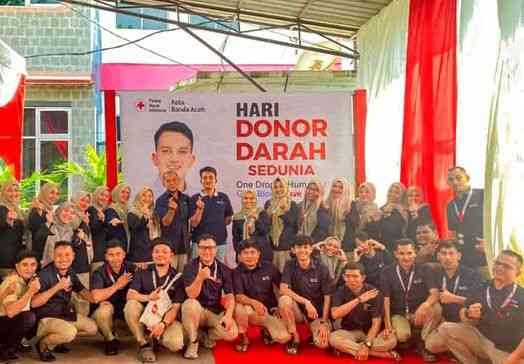 PMI Kota Banda Aceh Kumpulkan 170 Kantong Darah di Peringatan Hari Donor Sedunia 2026
