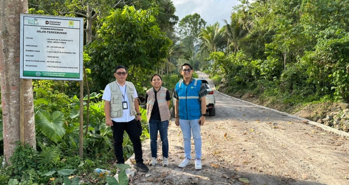 Jalan Perkebunan dan Bantuan Banjir: Jejak TJSL PLN Kotamobagu Sepanjang Semester I 2026