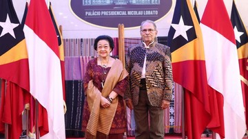 Megawati Dianugerahi Gelar Kehormatan Tertinggi Timor Leste, Ramos-Horta Puji Sikap Negarawan