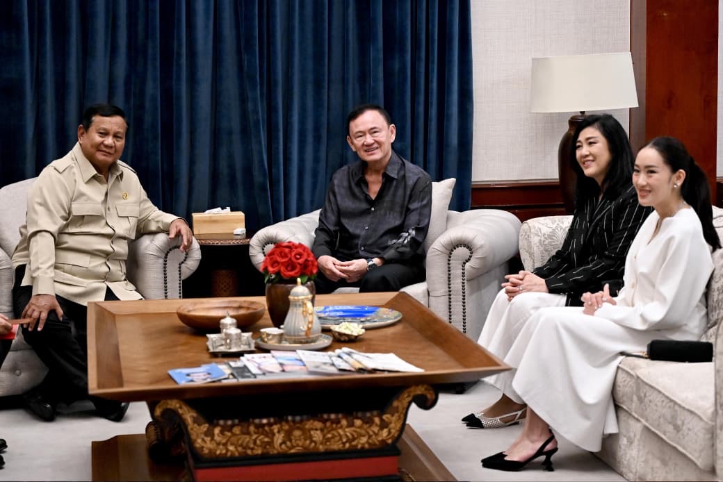Presiden Prabowo Terima Thaksin Shinawatra di Kertanegara, Bahas Stabilitas Kawasan dan Peran Danantara