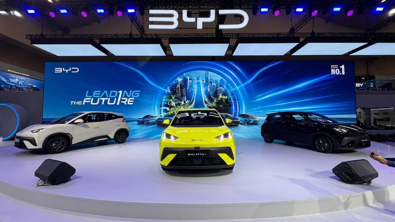 BYD Tembus Peringkat Keempat Penjualan Mobil Juni 2026, Geser Mitsubishi dan Honda