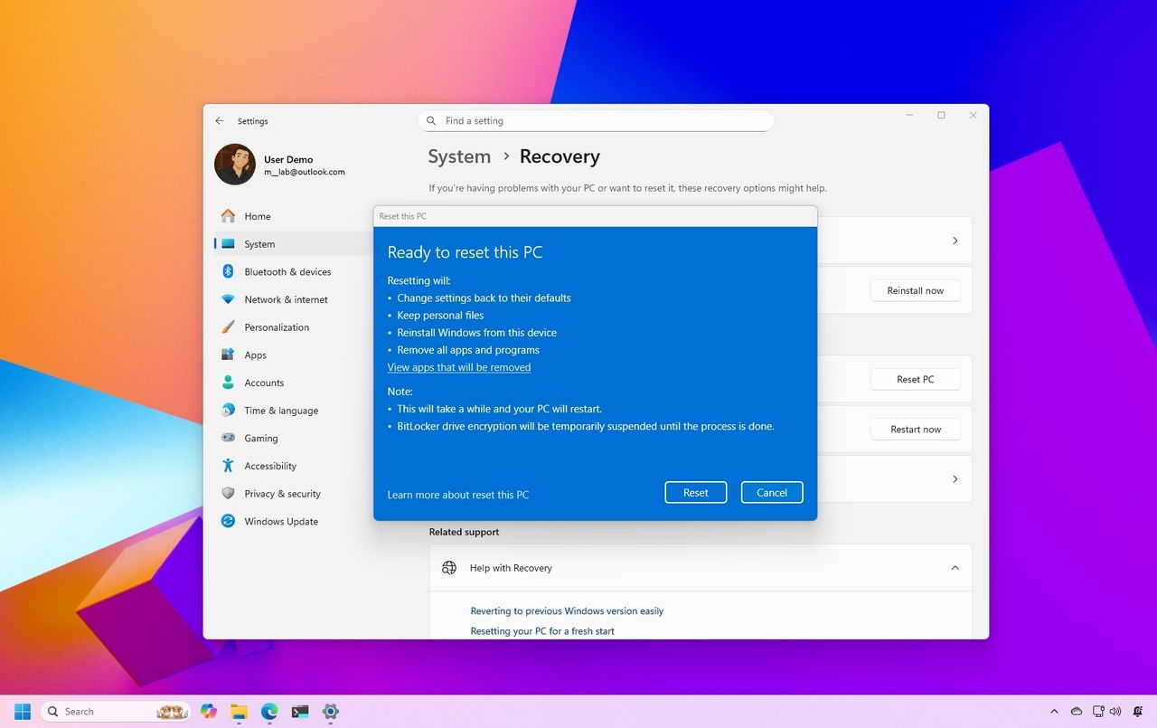 Fitur Cloud Rebuild Windows 11 Hadir, Reset PC Tanpa Flashdisk Bikin Hidup Lebih Praktis