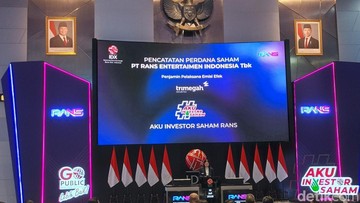 IPO RANS Raup Dana Rp 429 Miliar, Saham Langsung Mentok ARA di Hari Perdana