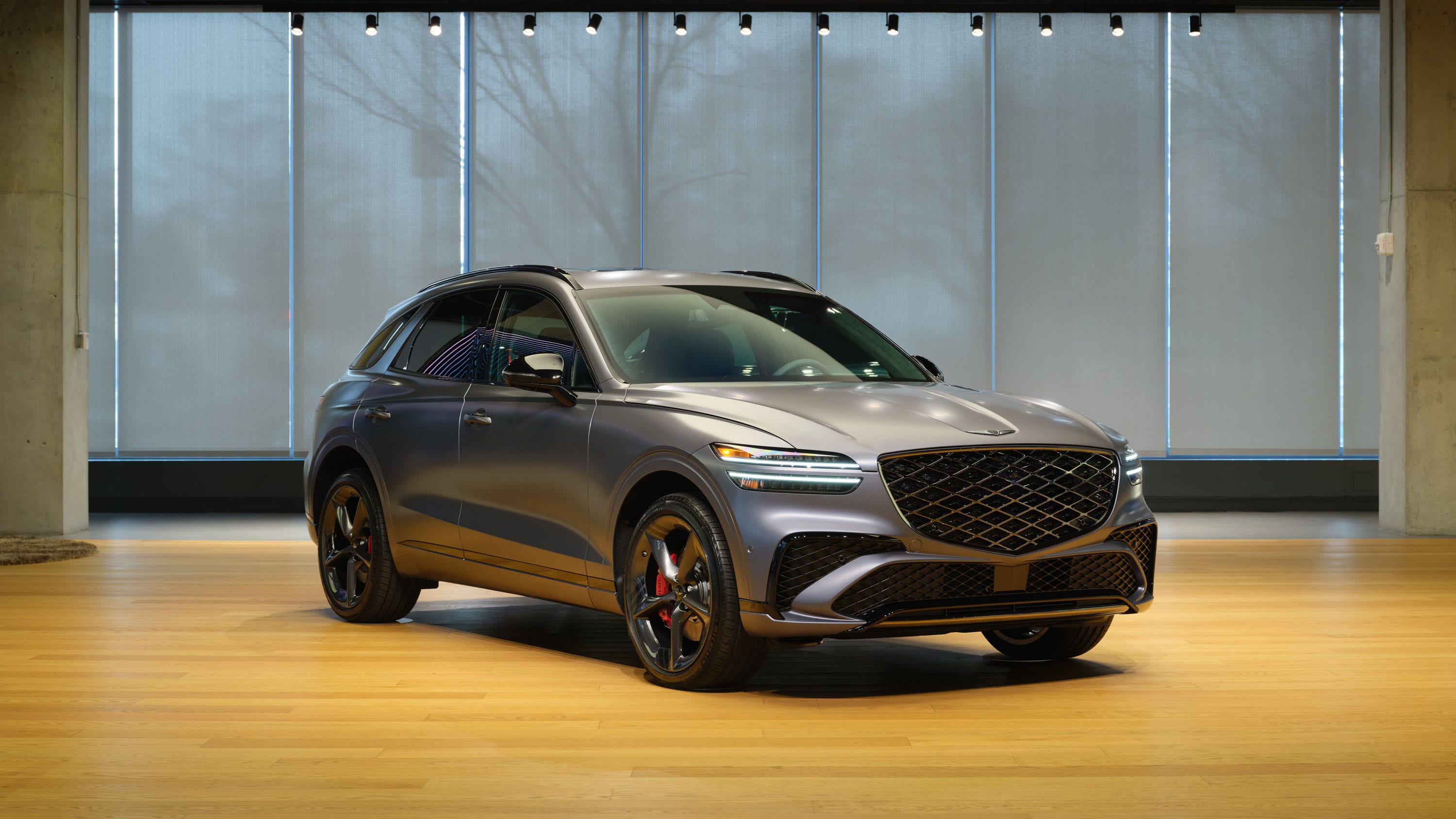 Genesis GV70 2027 Dapat Edisi Khusus Prestige Graphite, Mesin V6 375 HP Tetap Dipertahankan