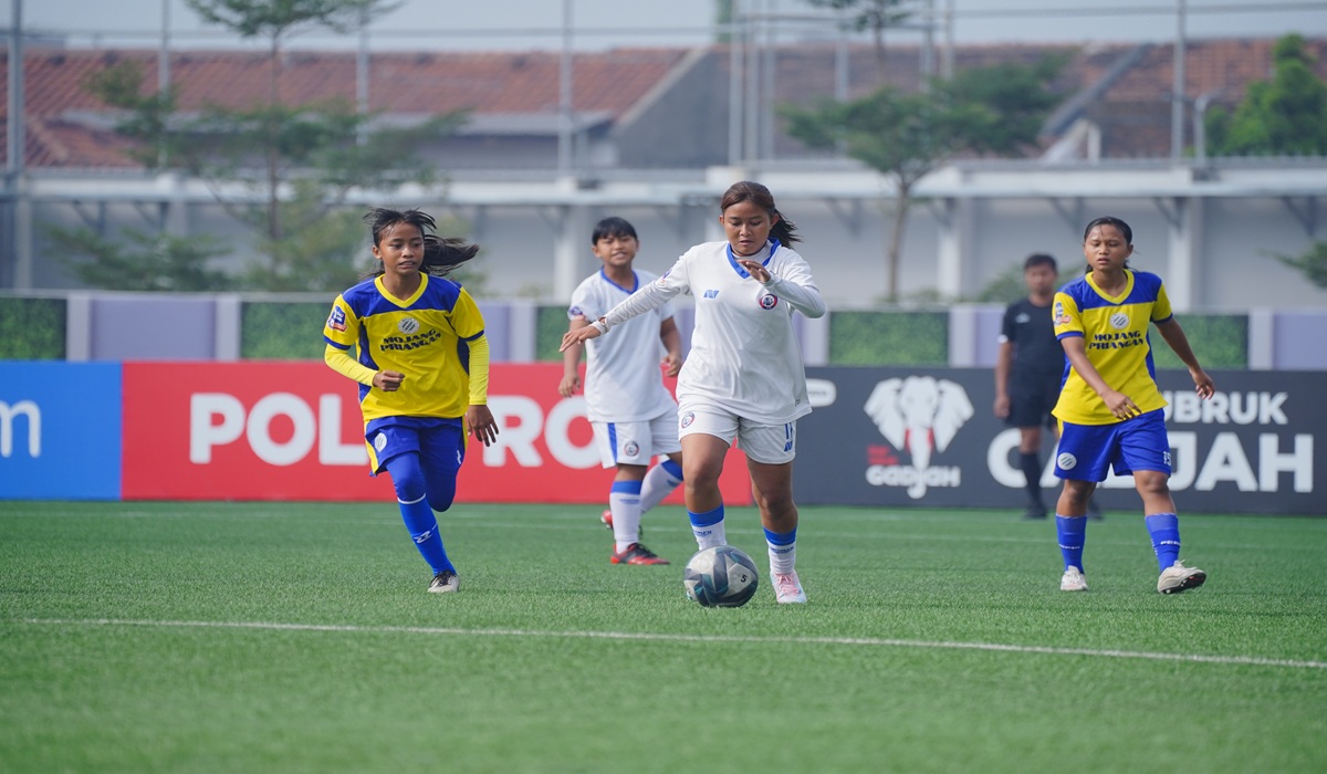 Mojang Priangan Juara Grup A, Arema FC Women Ikut Melaju ke Semifinal Soccer League All-Stars