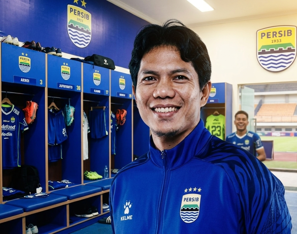 Achmad Jufriyanto Resmi Jadi Staf Pelatih Persib, Empat Gelar Jadi Bukti Dedikasi