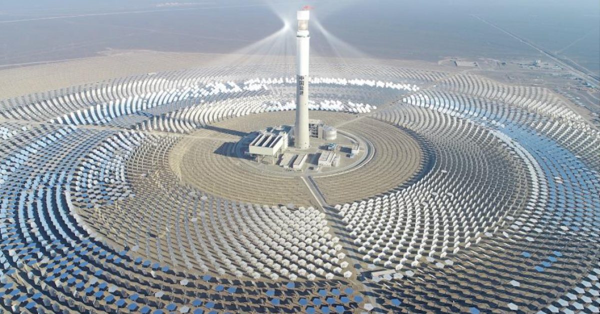China Punya PLTS Raksasa di Gurun Gobi yang Bisa 