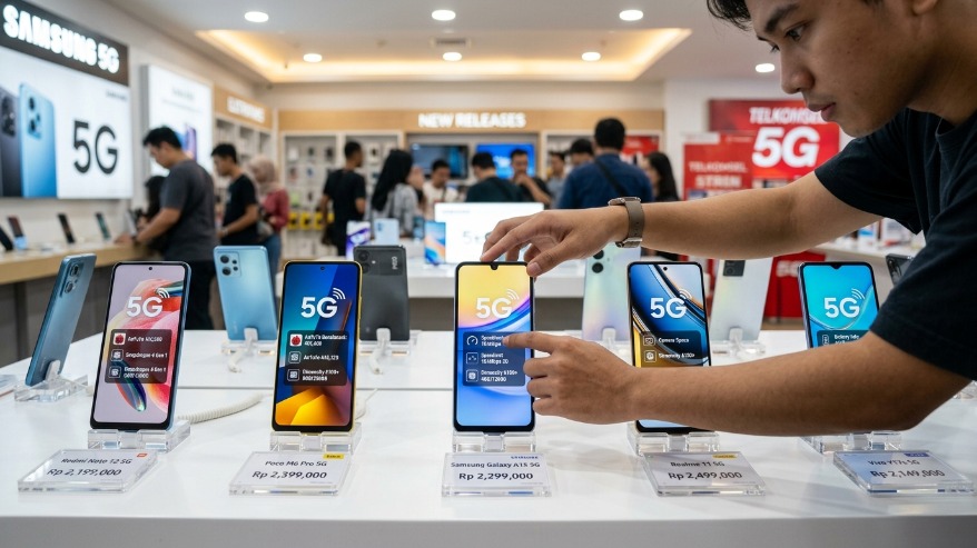 Perbandingan 5 HP 5G Rp2 Jutaan 2026: Redmi Note 14, POCO M7 Pro, Galaxy A16, Infinix Note 50, Realme 14x