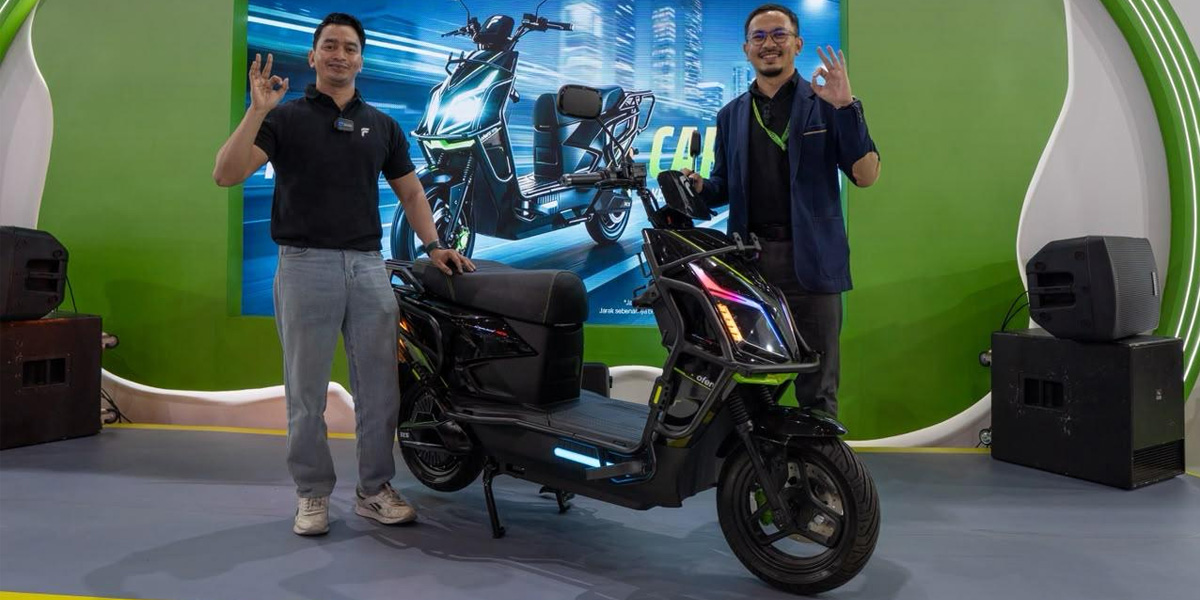 Ofero Carria 1 Resmi Meluncur di Jakarta Fair 2026, Motor Listrik Angkut 200 Kg untuk UMKM dan Kurir