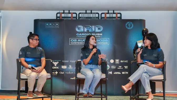 Lester Prosper dan Anindita Hidayat Jadi Pacer di GRID Cardio Rush 2026, Targetkan 1.500 Pelari