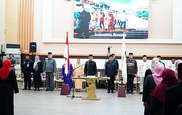 Pelantikan 12 Kepala Sekolah di Kota Gorontalo Diiringi Doa Bersama untuk Almarhum Rachmat Gobel