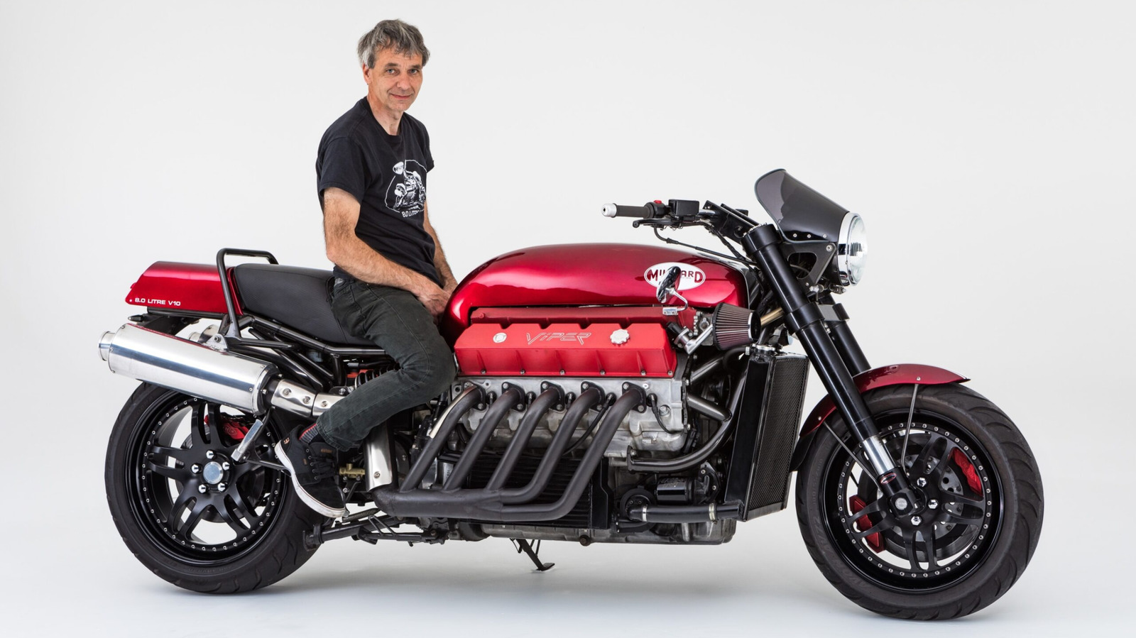 Motor Raksasa dengan Mesin Viper V10 500 HP Siap Dijual, untuk Pengendara Paling Berani
