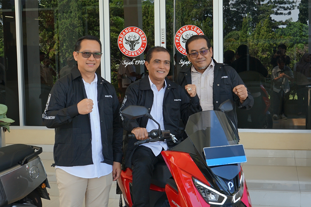 72 Unit Polytron FOX 350 Bertugas di Pabrik Semen Padang, Dapat Subsidi Rp6,5 Juta per Unit