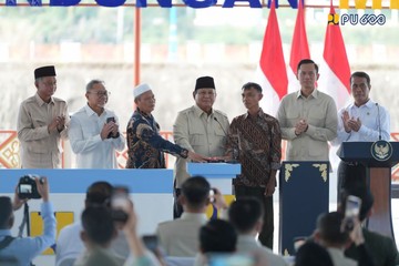 Bendungan Meninting Resmi Beroperasi, Target Swasembada Pangan 2027 Makin Dekat