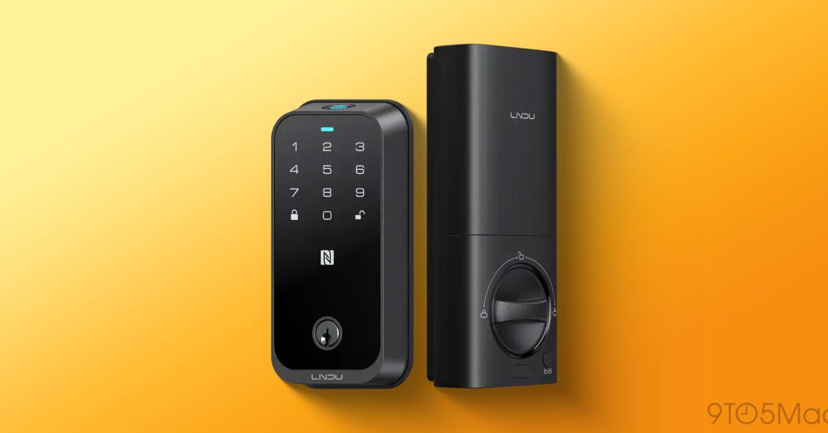 LNDU HK01W, Kunci Pintar Murah dengan Apple Home Key dan Wi-Fi Buka Pakai iPhone