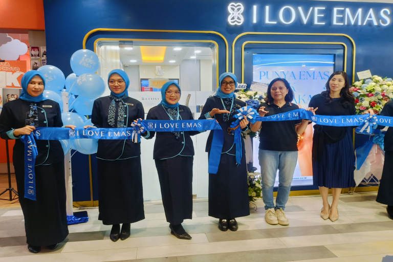 I Love Emas Buka Cabang ke-26 di Palembang Indah Mall, Sasar Pasar Emas Sumatera Selatan