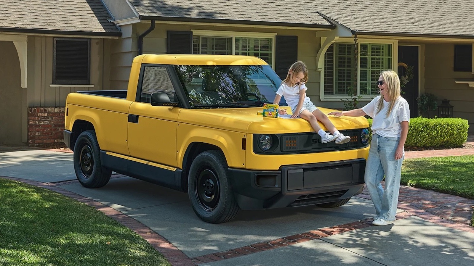 Slate dan Crayola Hadirkan Warna Cerah untuk Mobil Pickup, Tapi Burnt Sienna Tidak Termasuk