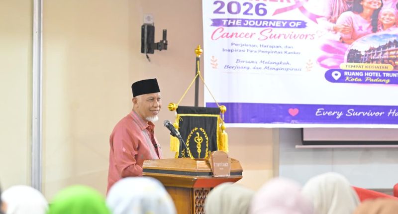 Gubernur Sumbar Mahyeldi Dorong Deteksi Dini Kanker Jadi Gerakan Bersama, Capaian Skrining Baru 38 Persen